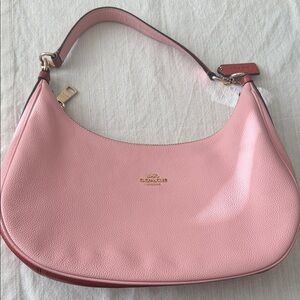 Coach Blush Pink Leather Shoulder Bag